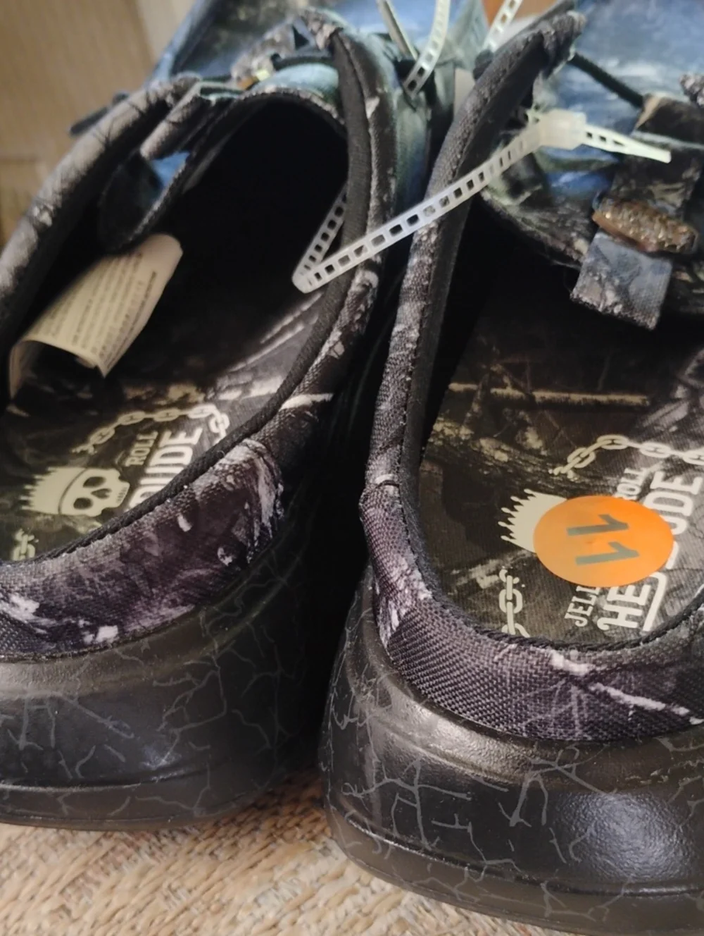 Hey Dude Jelly Roll Black Camo